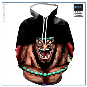 One Piece Hoodie  Blackbeard OP1505 S Official One Piece Merch