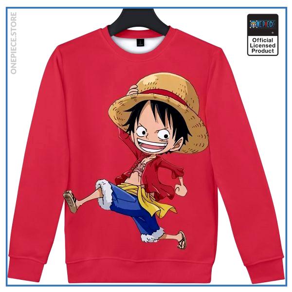 One Piece Sweater  Chibi Luffy OP1505 S Official One Piece Merch