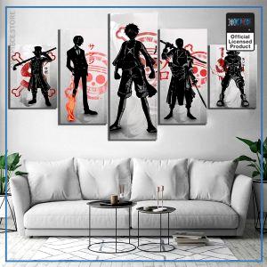 One Piece Wall Art  Popular Pirates OP1505 Small / No Frame Official One Piece Merch