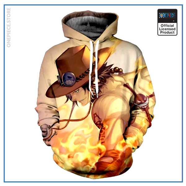 One Piece Hoodie  Ace OP1505 S Official One Piece Merch