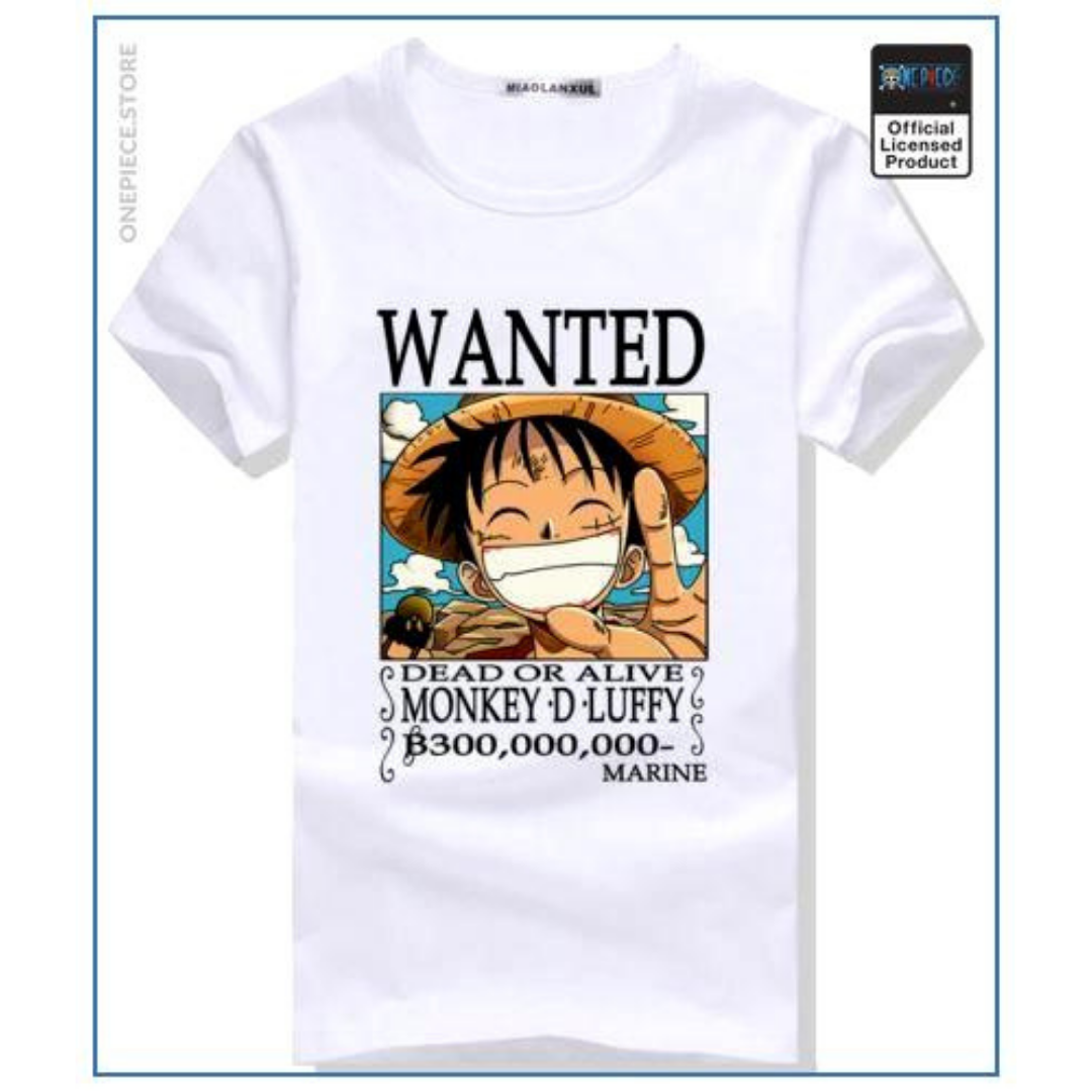 One Piece T-Shirt - Wanted Luffy official merch | One Piece Store