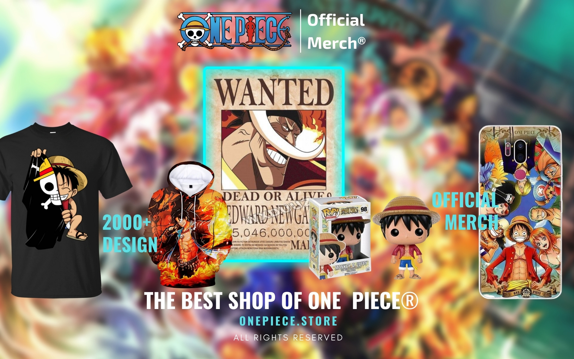 one piece merch box