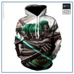 One Piece Hoodie  Zoro Asura OP1505 M Official One Piece Merch