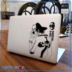 One Piece Laptop Sticker <br> Ace OP1505 Air 11 inch / Black Decal Official One Piece Merch