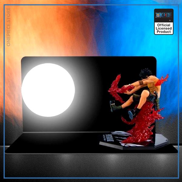 One Piece 3D Lamp  Ace Cross Fire OP1505 Default Title Official One Piece Merch
