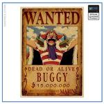 One Piece Wanted Poster  Buggy Bounty OP1505 Default Title Official One Piece Merch