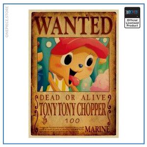 One Piece Wanted Poster Chopper Bounty OP1505 Titre par défaut Officiel One Piece Merch