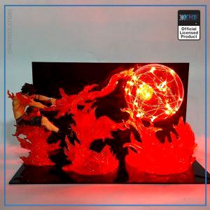 One Piece 3D Lamp  Fire Fist Ace OP1505 Default Title Official One Piece Merch