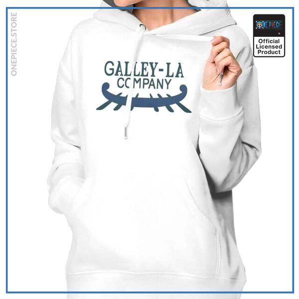 One Piece Hoodie  Galley La Company OP1505 White / S Official One Piece Merch
