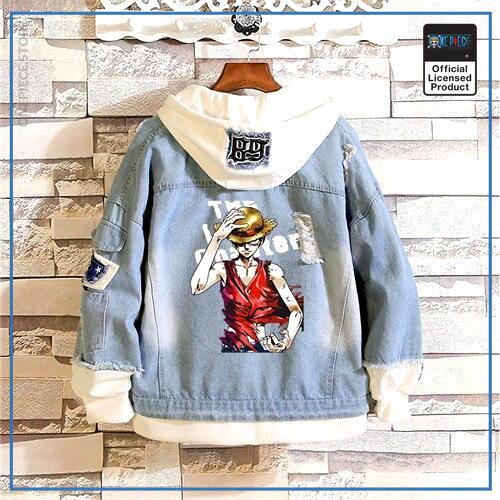 One Piece anime Jean Jacket Monkey D Luffy official merch | One Piece Store