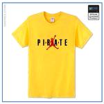 One Piece Shirt  Air Luffy OP1505 Yellow / S Official One Piece Merch