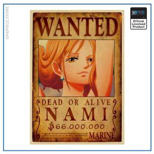 One Piece Wanted Poster Nami Bounty OP1505 Titre par défaut Officiel One Piece Merch