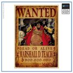 One Piece Wanted Poster <br> Blackbeard Bounty OP1505 Default Title Official One Piece Merch