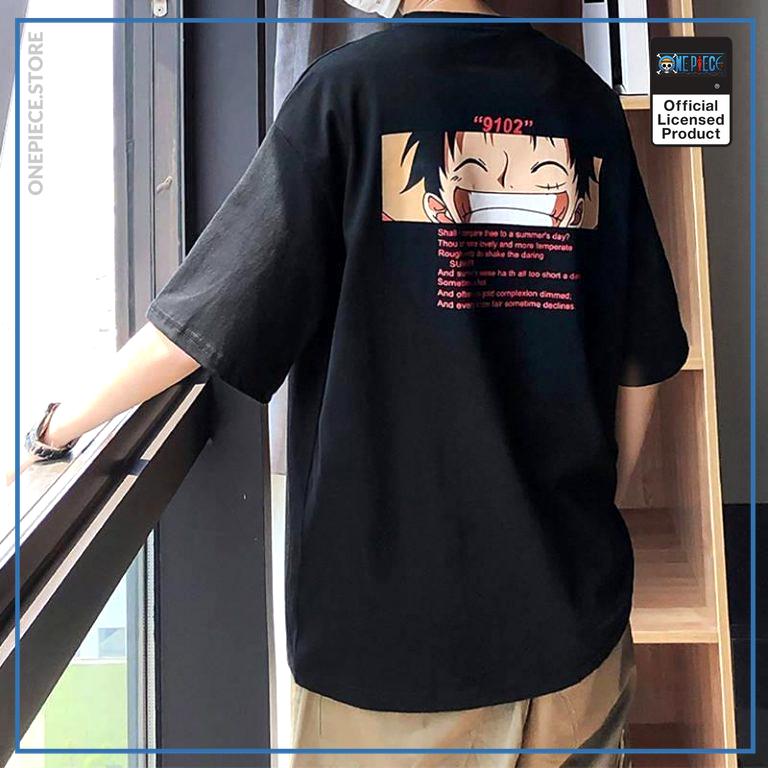 One Piece T-Shirt - Monkey D. Luffy Harajuku official merch | One Piece ...