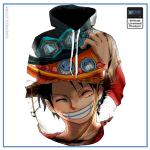 One Piece Hoodie  The Spiritual Brothers OP1505 S Official One Piece Merch