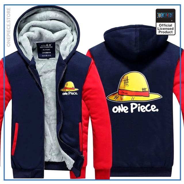 One Piece anime Jacket ONE PIECE (Red & Blue) official merch | One