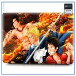 One Piece Laptop Skin <br> Luffy Ace Sabo OP1505 Pro 13 A1278 Official One Piece Merch