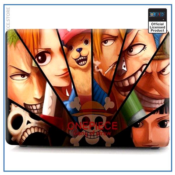 product-image-1342053482 One Piece Laptop Skin Straw Hat Pirates Crew OP1505 Air 11 A1370 A1465 Official One Piece Merch