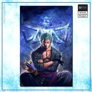 One Piece Wall Art  Zoro Asura OP1505 Small / No Frame Official One Piece Merch