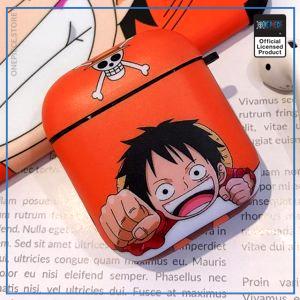 One Piece AirPod Case  Chibi Luffy OP1505 Default Title Official One Piece Merch