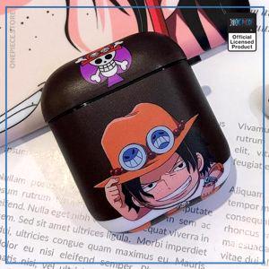 One Piece AirPod Case  Chibi Ace OP1505 Default Title Official One Piece Merch