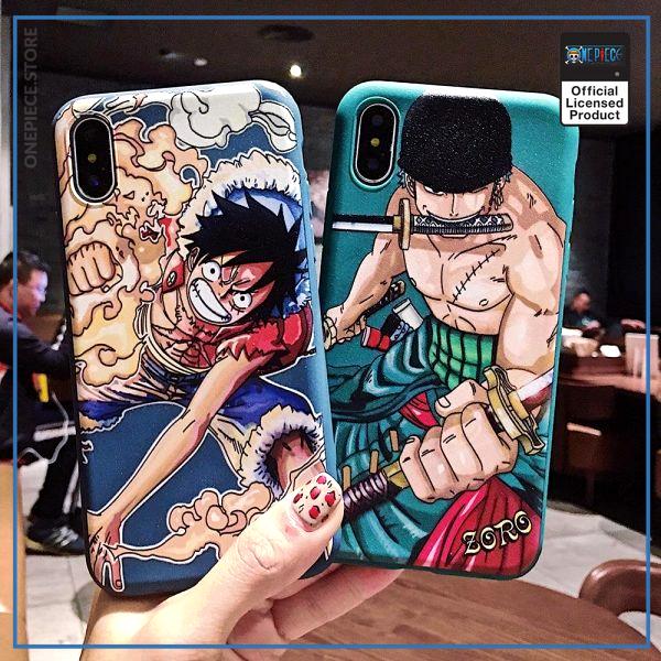 One Piece iPhone Case  Luffy and Zoro OP1505 for iphone 6 6s / Zoro Official One Piece Merch