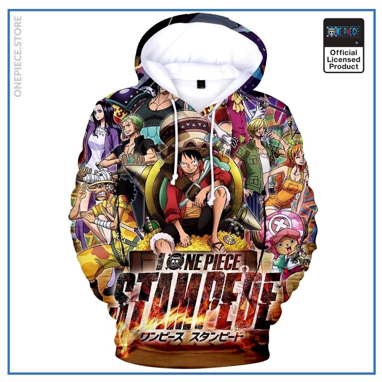 One Piece Hoodie One Piece Stampede 3D Hoodie One Piece Store