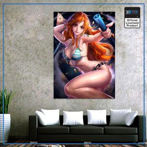 One Piece Wall Art  Sexy Nami OP1505 Small / No Frame Official One Piece Merch