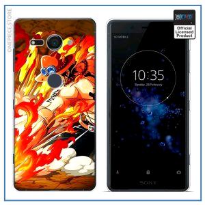 One Piece LG Case  Fire Fist Ace OP1505 Sony Xperia Z5 / Style 11 Official One Piece Merch