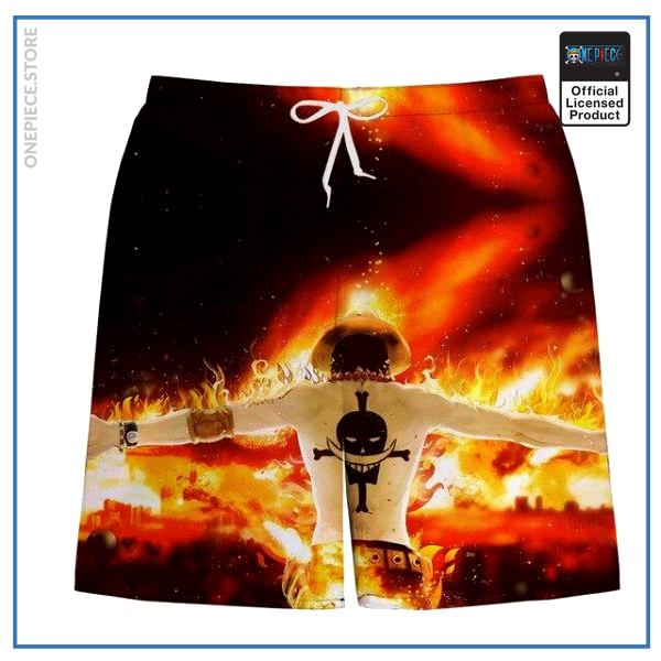 product-image-1394868069 One Piece Swim Short Portgas D. Ace OP1505 04 / XXXL Official One Piece Merch