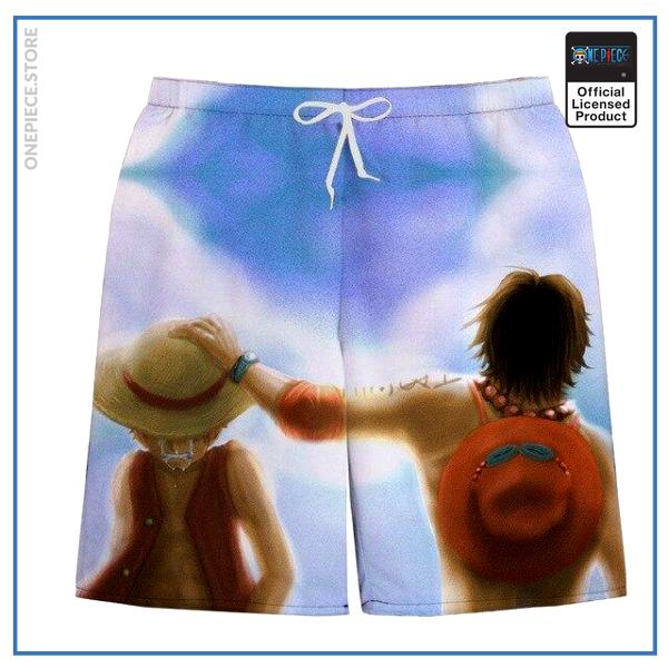 product-image-1394868080 One Piece Swim Short Luffy & Ace OP1505 S Official One Piece Merch