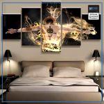 One Piece Wall Art <br> Ace Fire Back OP1505 Small / No Frame Official One Piece Merch