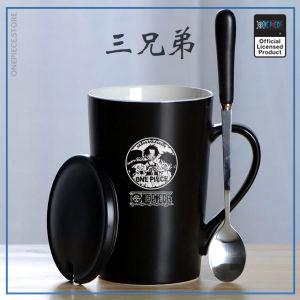 One Piece Чаша за чаша Luffy & Ace & Sabo Coffee OP1505 Заглавие по подразбиране Официална стока One Piece