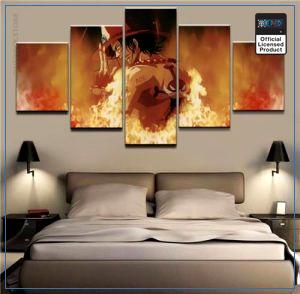 One Piece Wall Art  Portgas D Ace OP1505 Medium / No Frame Official One Piece Merch