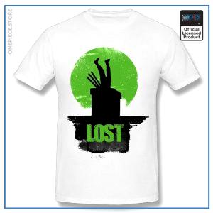 One Piece Shirt  Zoro Lost OP1505 White / S Official One Piece Merch