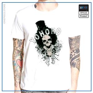 One Piece Shirt  Brook YOHOHO OP1505 S Official One Piece Merch