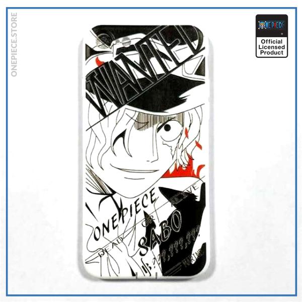One Piece iPhone Case  Sabo Wanted OP1505 For iPhone 6 Official One Piece Merch