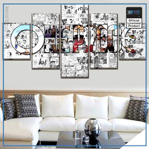 One Piece Wall Art  Logo OP1505 Small / No Framed Official One Piece Merch