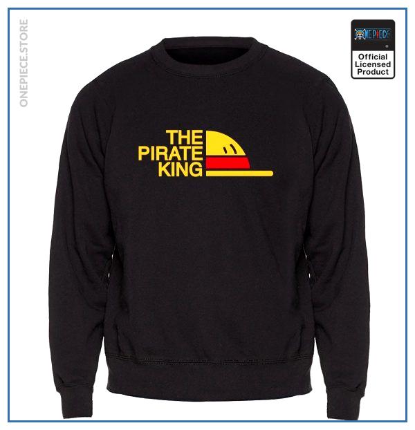 One Piece Sweater  Mugiwara Pirates OP1505 Black / S Official One Piece Merch