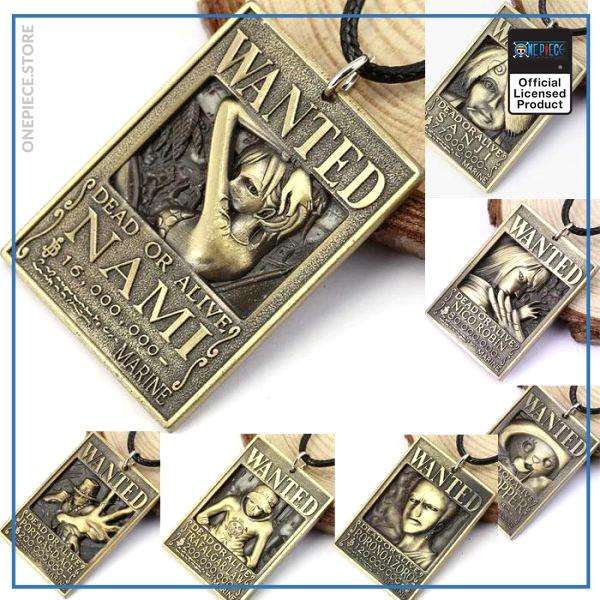 product-image-762356799 One Piece Necklace Straw Hat Pirates OP1505 Luffy Official One Piece Merch