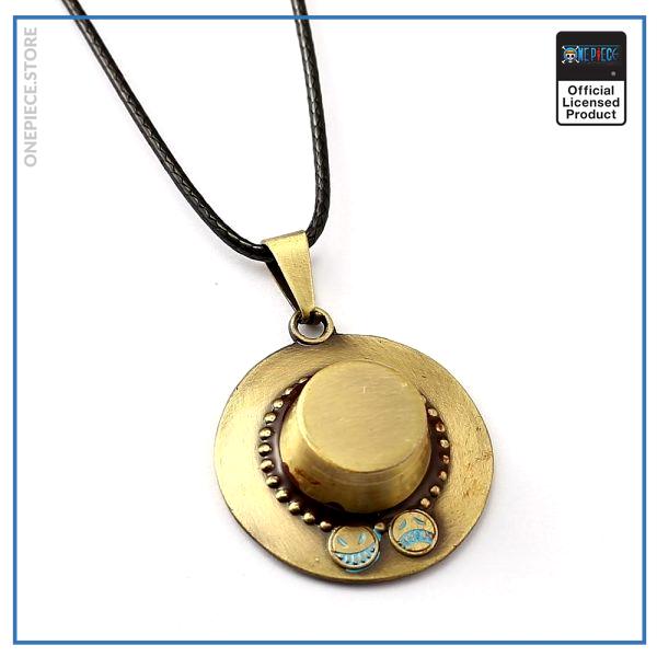 One Piece Necklace  Ace Hat OP1505 Default Title Official One Piece Merch