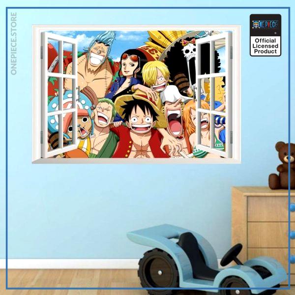 product-image-790780258 One Piece Wall Sticker Straw Hat Crew OP1505 Default Title Official One Piece Merch