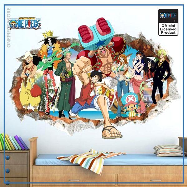 product-image-796108217 One Piece Wall Sticker Straw Hat Pirates OP1505 Default Title Official One Piece Merch