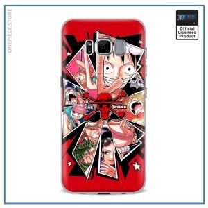 Vỏ điện thoại One Piece Samsung Luffy & #039; s Nakama OP1505 Cho Samsung S4 Official One Piece Merch