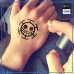 One Piece Tattoo <br> Trafalgar Law OP1505 Default Title Official One Piece Merch