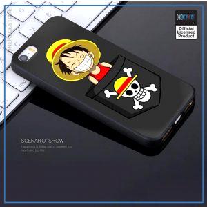 One Piece Калъф за iPhone Happy Luffy OP1505 За iPhone 5 5S SE Официален One Piece Merch