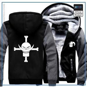 One Piece Jacket  Whitebeard (Grey & Black) OP1505 M Official One Piece Merch