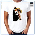 One Piece Shirt  Hiding Luffy OP1505 S Official One Piece Merch
