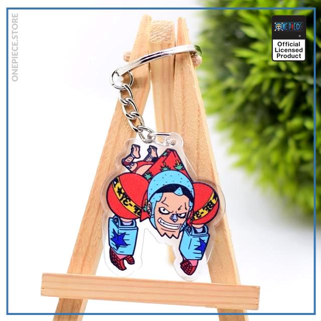 One Piece Metal Keychain Bag charm  ThePeppyStore