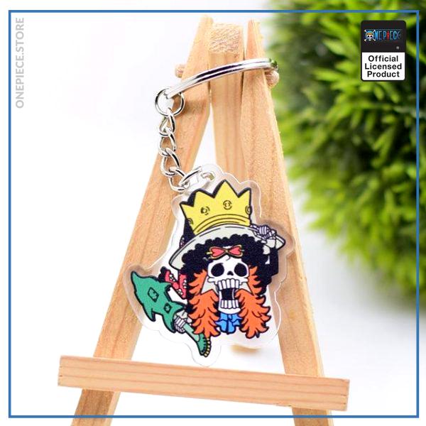 One Piece Keychain  Brook OP1505 Default Title Official One Piece Merch
